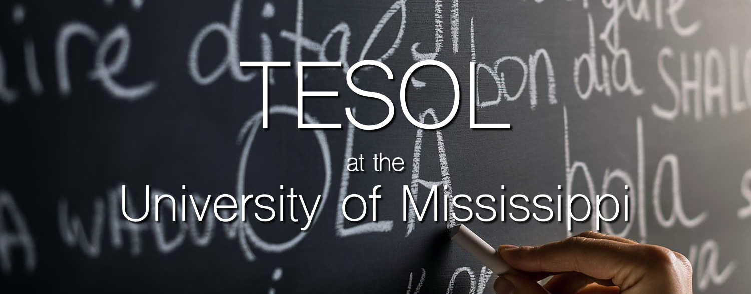 TESOL at the University of Mississippi